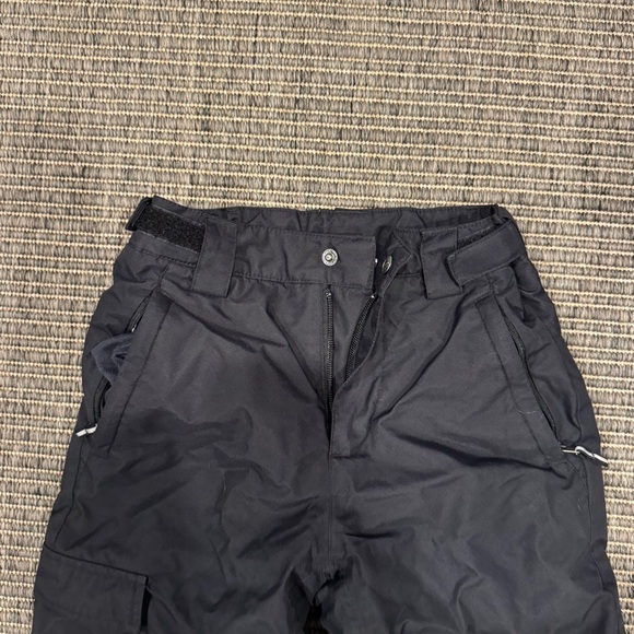 Columbia OmniTech Bugaboo  Kids Black Snow Pants - Picture 3 of 5